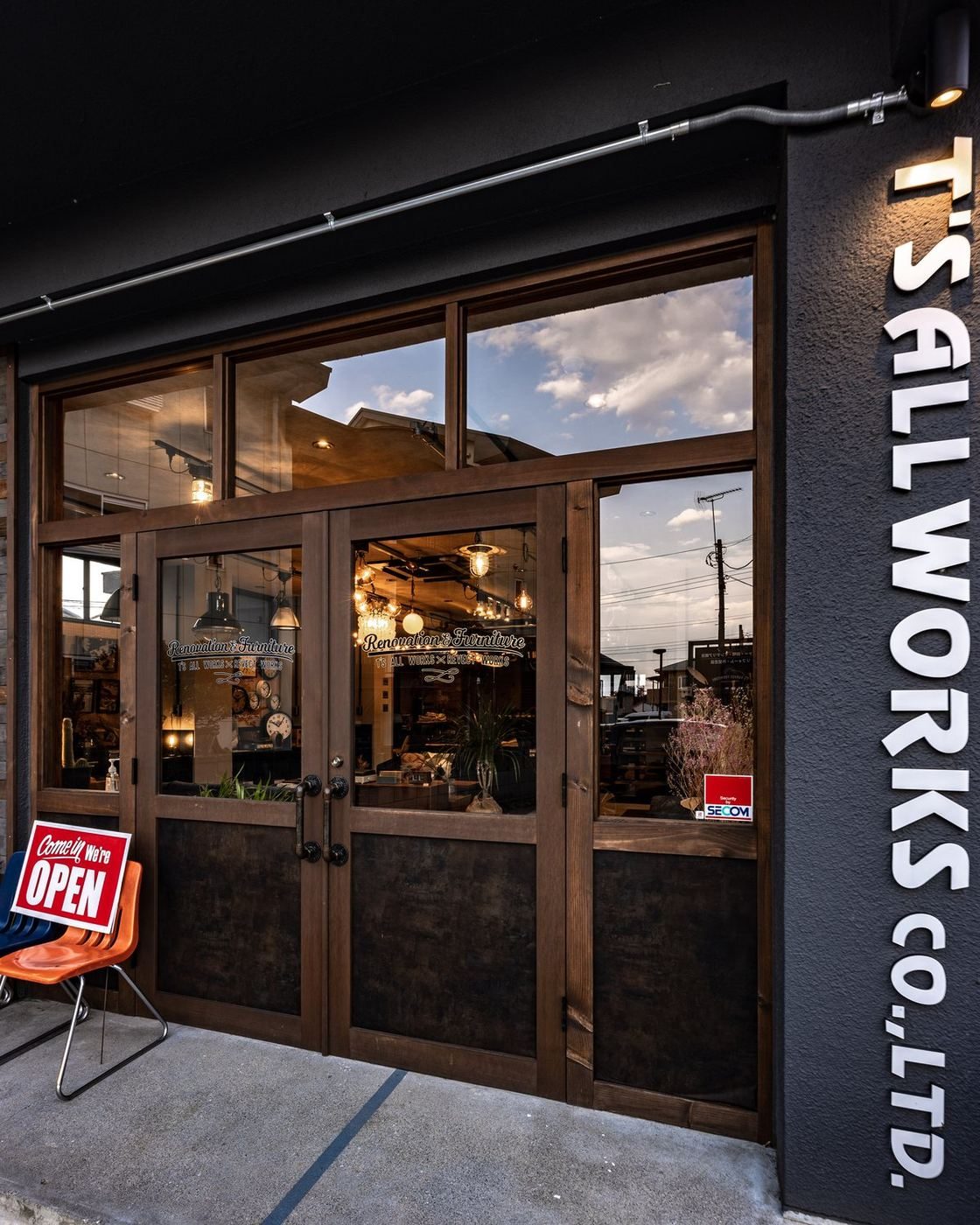 T's ALL WORKS 旧店舗外観 T's ALL WORKS × REVECT WORKS 群馬県高崎市